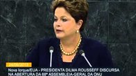 Dilma defende marco civil global em discurso na ONU